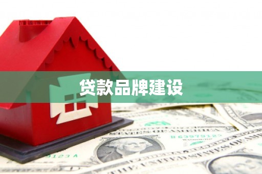 久治贷款品牌建设