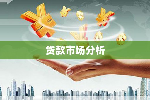 久治贷款市场分析
