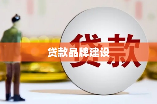 久治贷款品牌建设