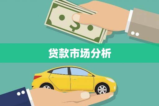 久治贷款市场分析