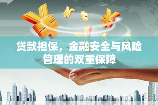 久治贷款担保，金融安全与风险管理的双重保障