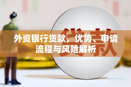 久治外资银行贷款，优势、申请流程与风险解析