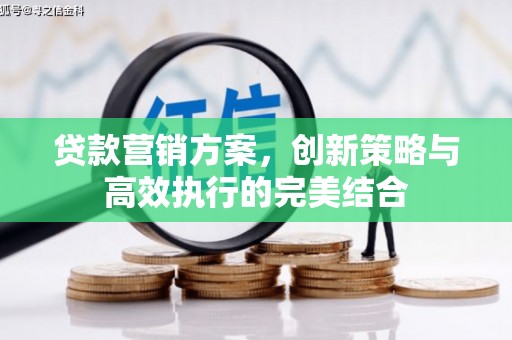 久治贷款营销方案，创新策略与高效执行的完美结合