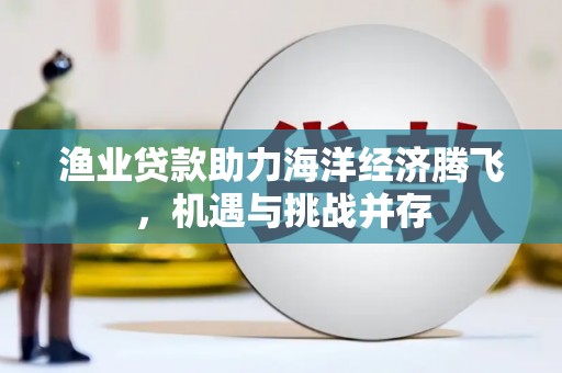久治渔业贷款助力海洋经济腾飞，机遇与挑战并存