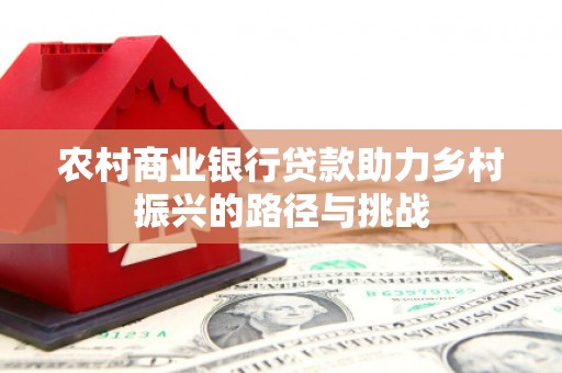 久治农村商业银行贷款助力乡村振兴的路径与挑战