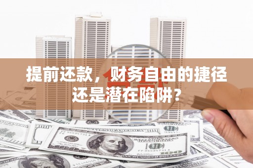 久治提前还款，财务自由的捷径还是潜在陷阱？