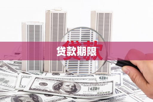 久治贷款期限