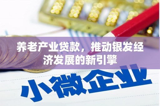 久治养老产业贷款，推动银发经济发展的新引擎