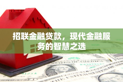 久治招联金融贷款，现代金融服务的智慧之选