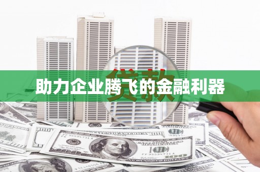 久治助力企业腾飞的金融利器