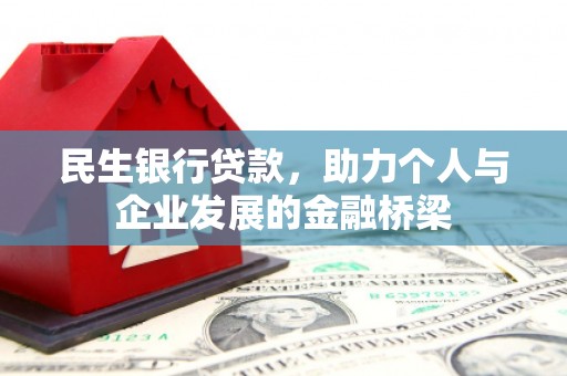 久治民生银行贷款，助力个人与企业发展的金融桥梁