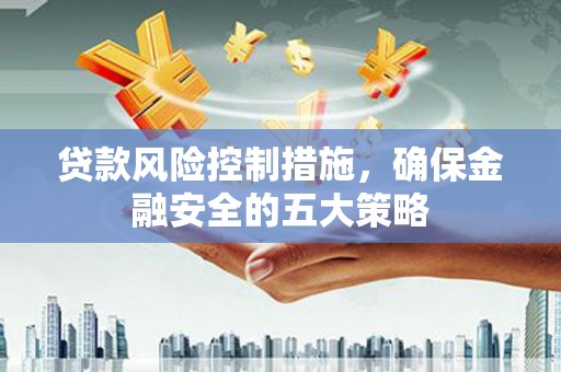 久治贷款风险控制措施，确保金融安全的五大策略