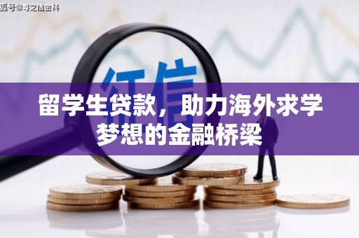 久治留学生贷款，助力海外求学梦想的金融桥梁