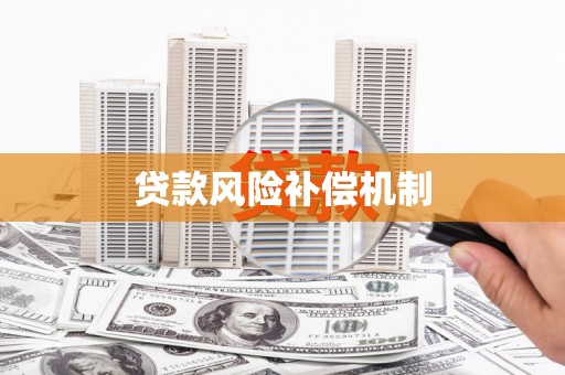 久治贷款风险补偿机制