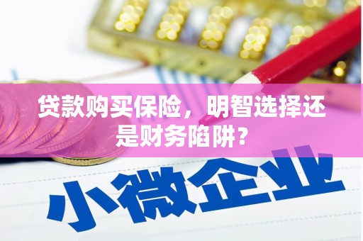 久治贷款购买保险，明智选择还是财务陷阱？