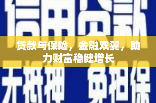 久治贷款与保险，金融双翼，助力财富稳健增长