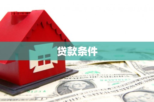 久治贷款条件