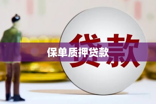 久治保单质押贷款
