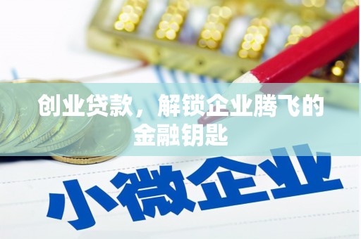 久治创业贷款，解锁企业腾飞的金融钥匙