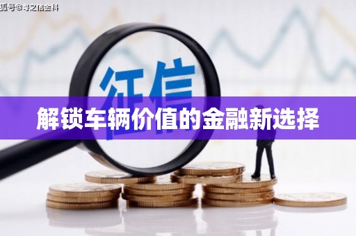 久治解锁车辆价值的金融新选择