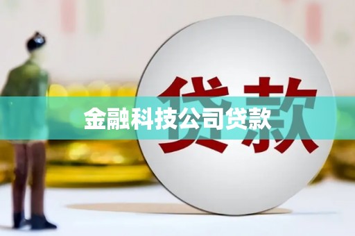 久治金融科技公司贷款
