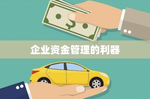 久治企业资金管理的利器